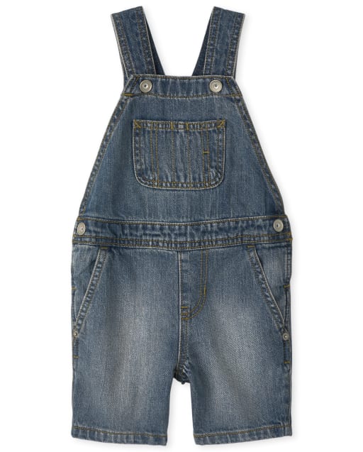 Baby And Toddler Boys Denim Shortalls