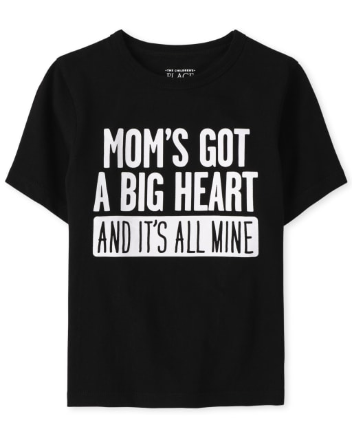 T-shirt graphique maman pour bébés et tout-petits garçons