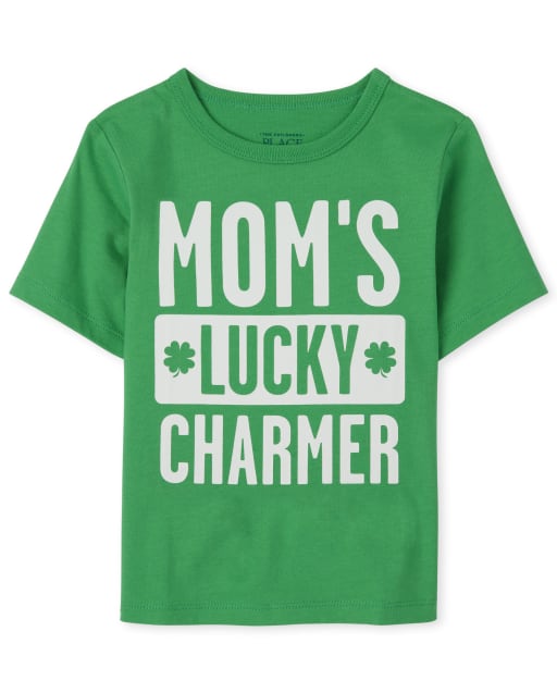 T-shirt graphique Lucky Charmer pour bébés et tout-petits garçons de la Saint-Patrick