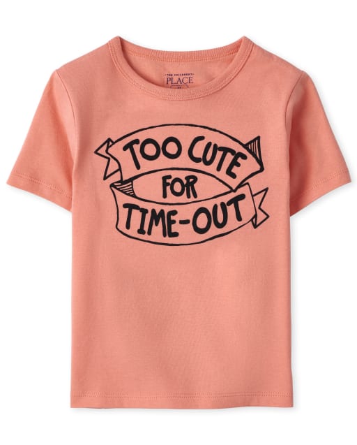 Baby And Toddler Boys Time Out Graphic Tee