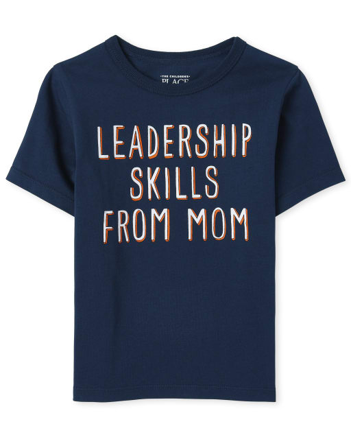 Baby And Toddler Girls Leadership Skills Graphic Tee