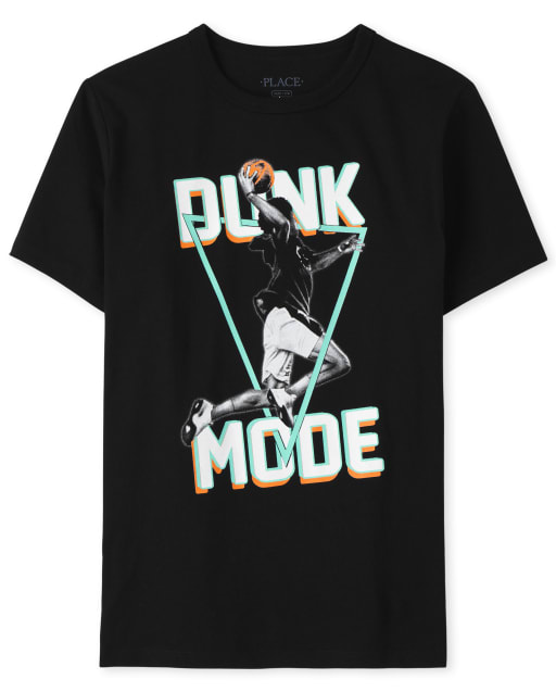 T-shirt graphique de basket-ball pour garçons