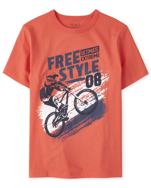 Boys Bike Graphic Tee