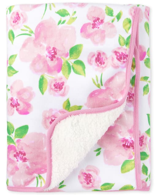 Baby Girls Rose Cozy Blanket