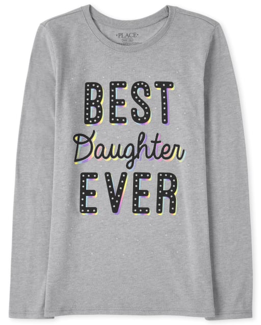 Girls Best Daughter Graphic Tee