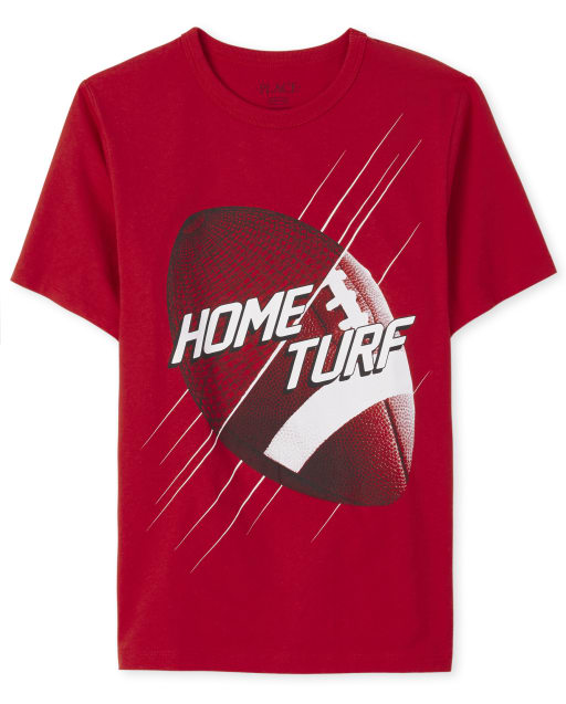 Boys Football Graphic Tee