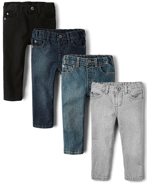 Baby And Toddler Boys Skinny Jeans 4-Pack