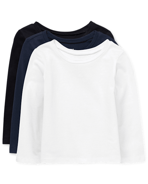 Toddler Girls Tee Shirt 3-Pack