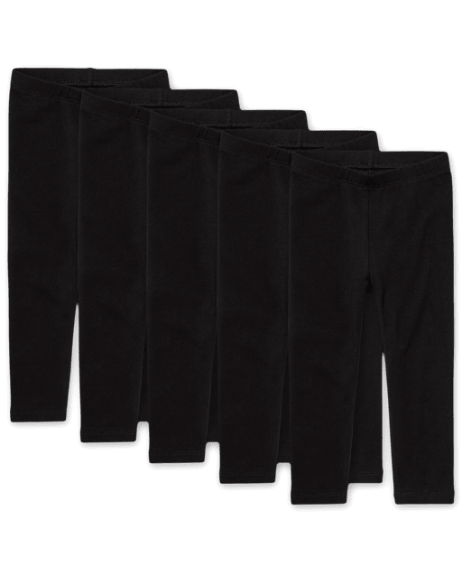 Toddler Girls Leggings 5-Pack