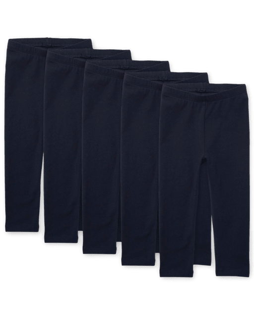 Toddler Girls Leggings 5-Pack