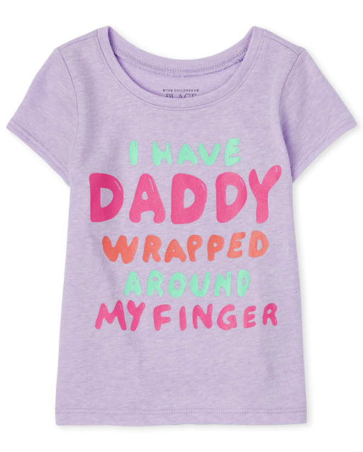 Baby And Toddler Girls I Have Daddy Graphic Tee
