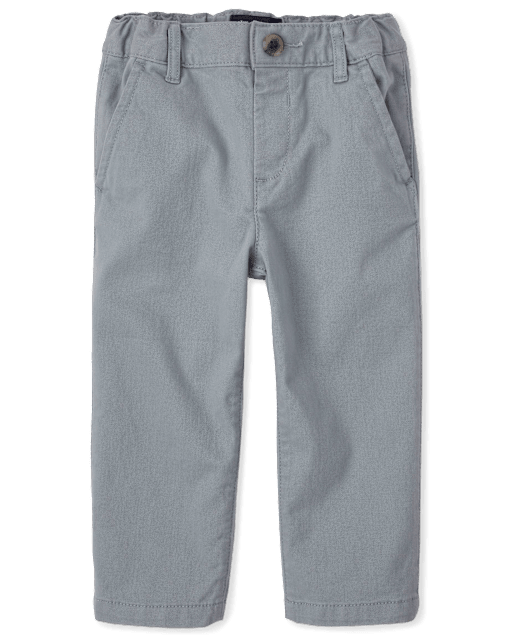 Baby And Toddler Boys Uniform Stretch Relaxed Chino Pants