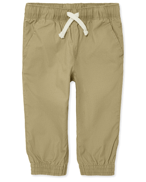 Pantalon de jogging extensible à enfiler pour bébés et tout-petits garçons