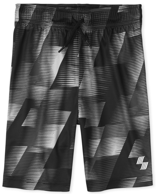 Boys Print Performance Basketball Shorts