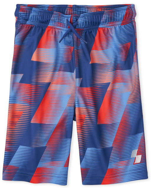 Boys Print Performance Basketball Shorts