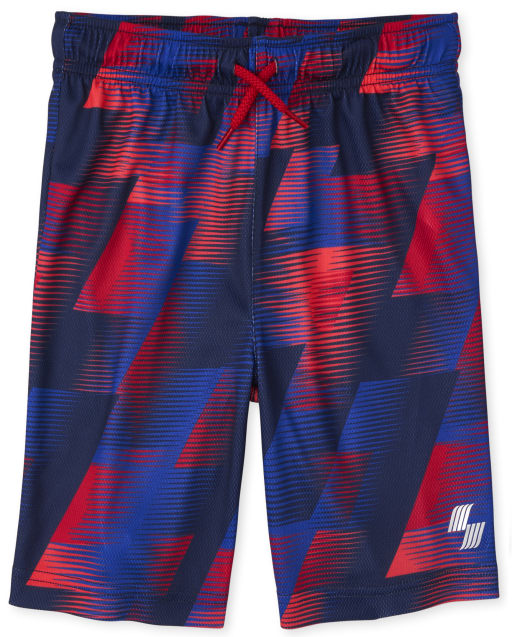 Boys Print Performance Basketball Shorts