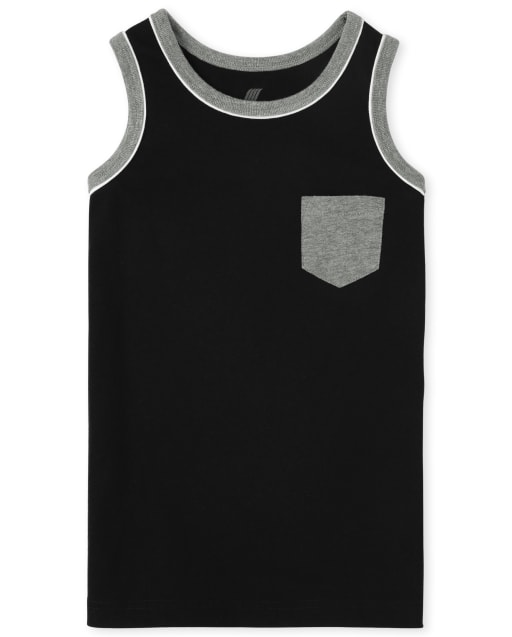 Boys Pocket Tank Top