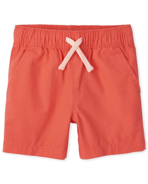 Shorts tipo jogger sin cordones para bebés y niños pequeños