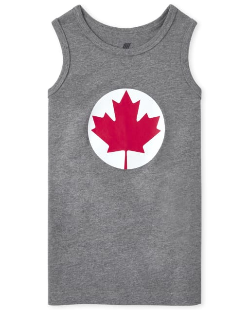 Boys Canada Day Tank Top