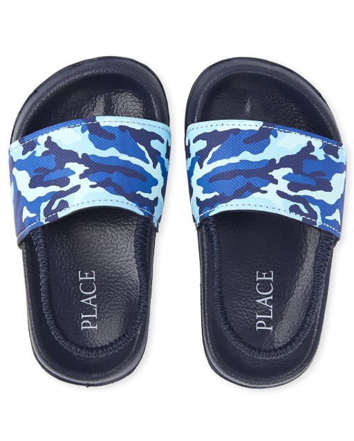 Toddler Boys Camo Slides