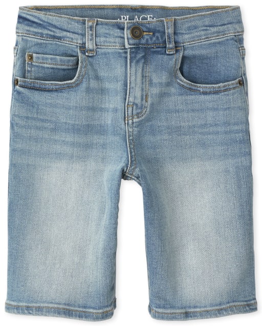 Kids blue jean shorts clearance