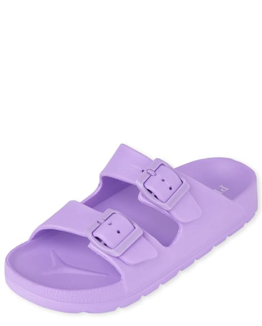 Girls Buckle Slides