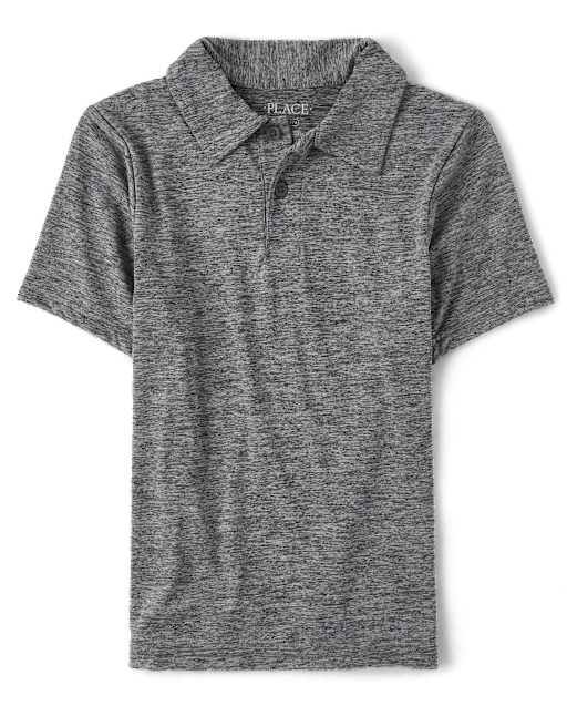 Boys Uniform Performance Polo - Husky