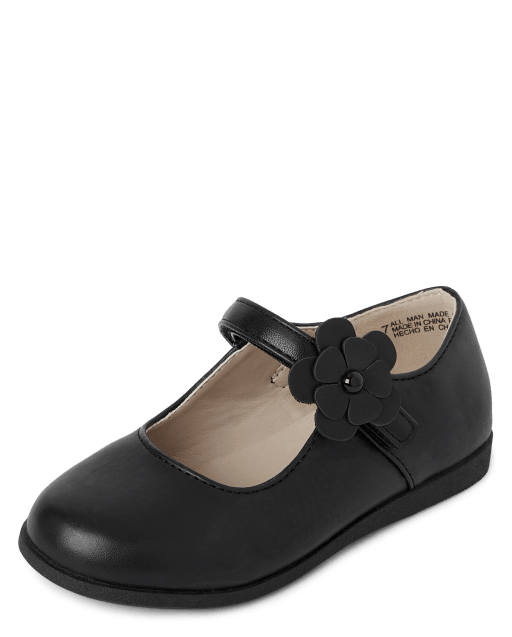 Toddler Girls Uniform Comfort Flex Shoes