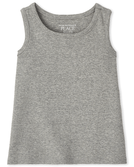 Baby And Toddler Girls Ribbed Tank Top