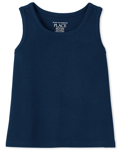 Baby And Toddler Girls Ribbed Tank Top