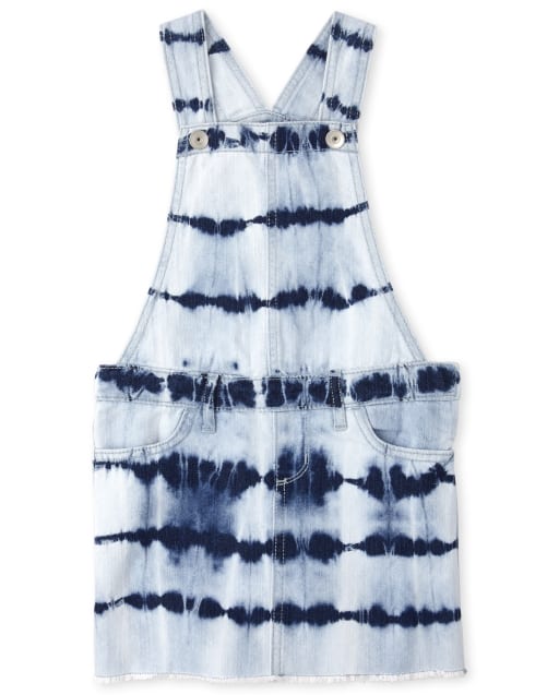 Girls Tie Dye Denim Skirtall