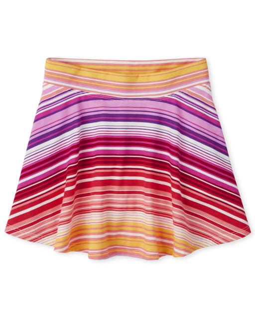Girls Print Skort