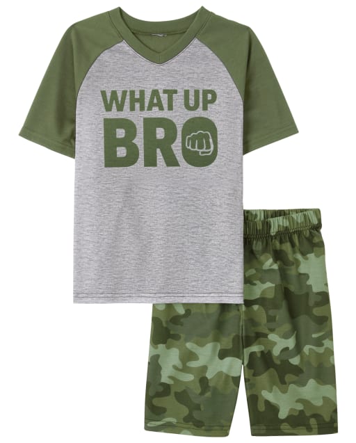 Boys What Up Bro Pajamas