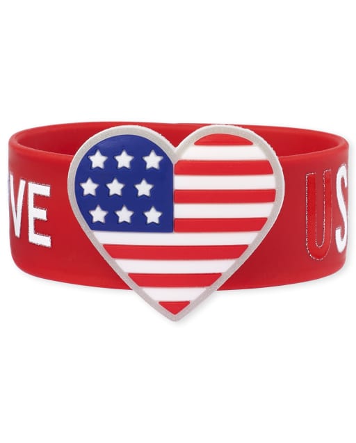 Girls Americana Slap Bracelet