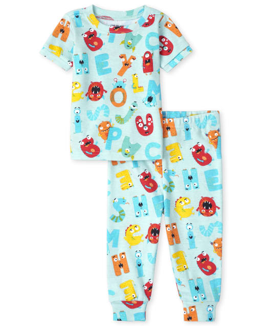 Baby And Toddler ABC Snug Fit Cotton Pajamas
