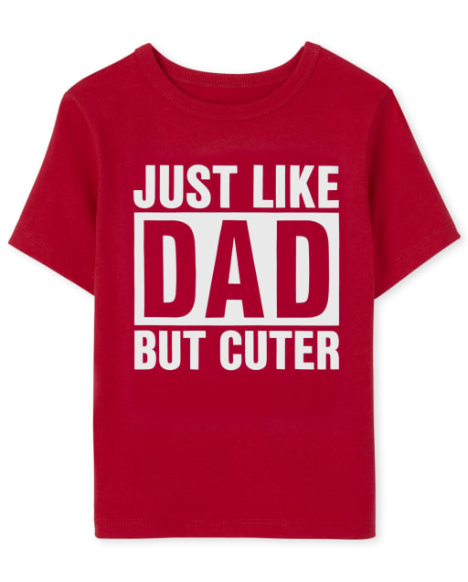 T-shirt graphique pour bébés et tout-petits garçons comme papa