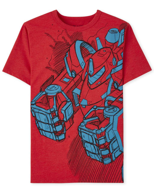 Boys Robot Graphic Tee