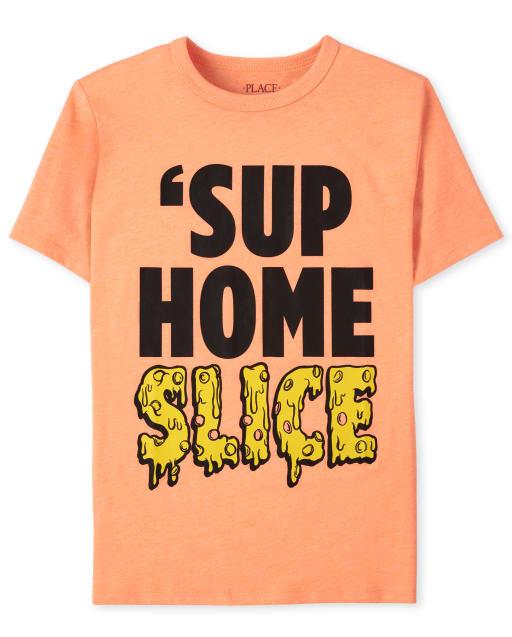 Boys Pizza Graphic Tee