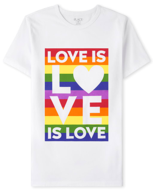 Adult Famille assortie Pride T-shirt imprimé