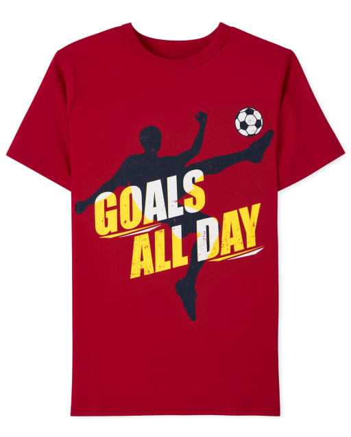 Boys Soccer Graphic Tee