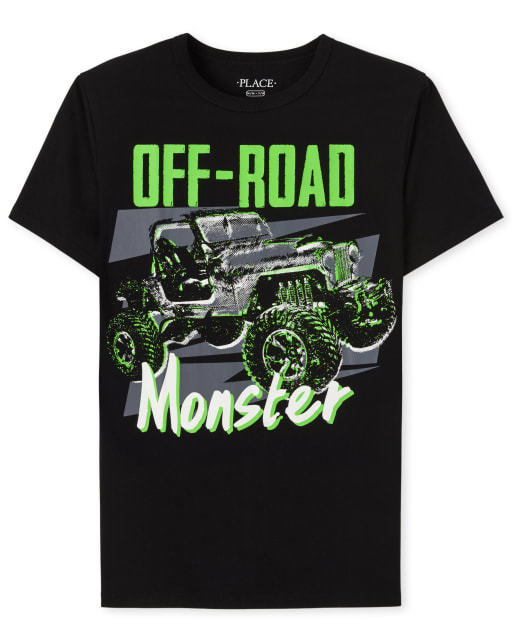 Boys Monster Truck Graphic Tee