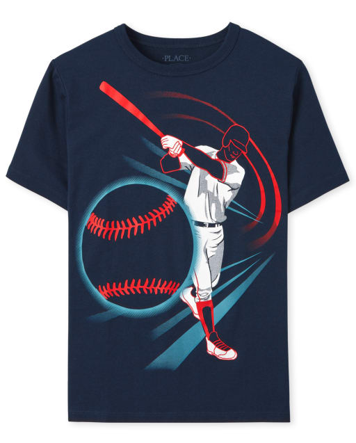 Boys Baseball Graphic Tee