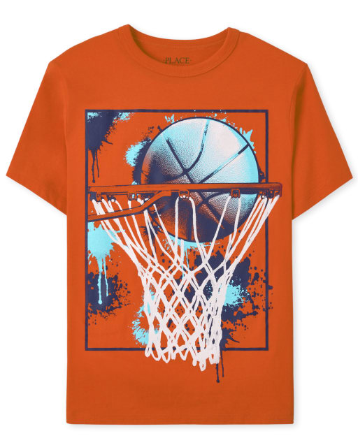 Boys Basketball Graphic Tee