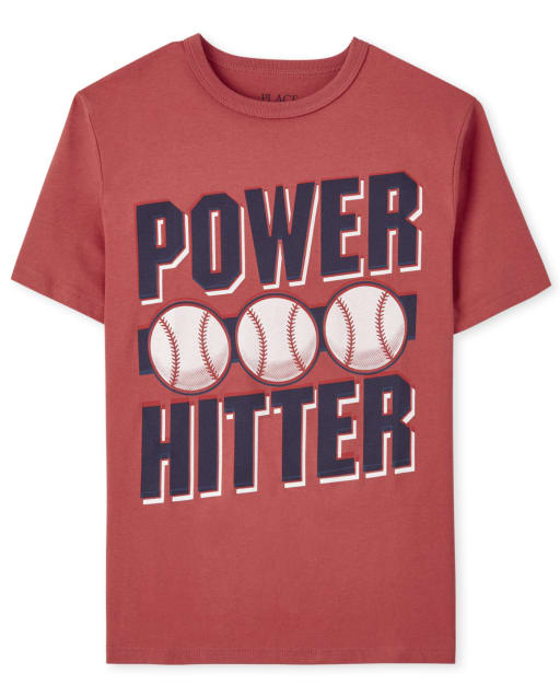 Boys Power Hitter Graphic Tee
