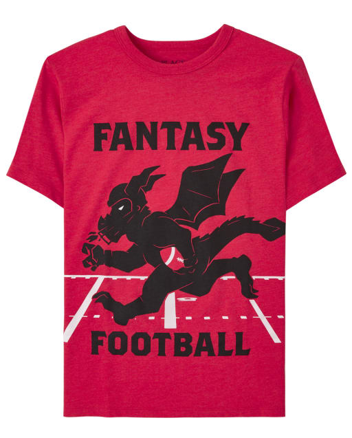 Boys Fantasy Football Graphic Tee