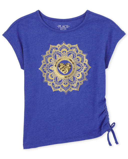 Girls Side Tie Top