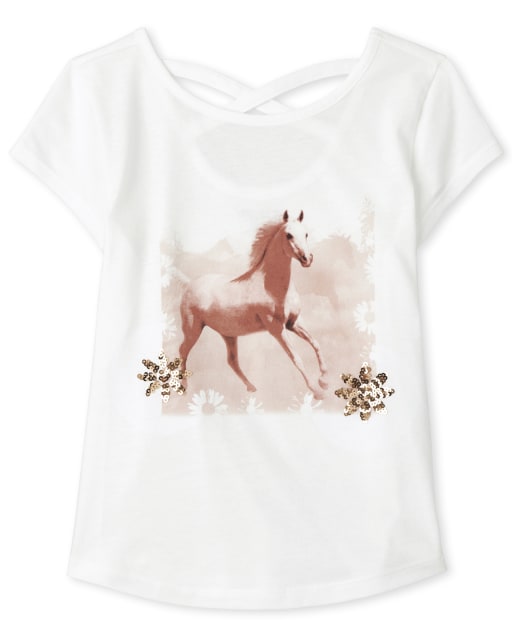 Top con espalda cruzada para niñas