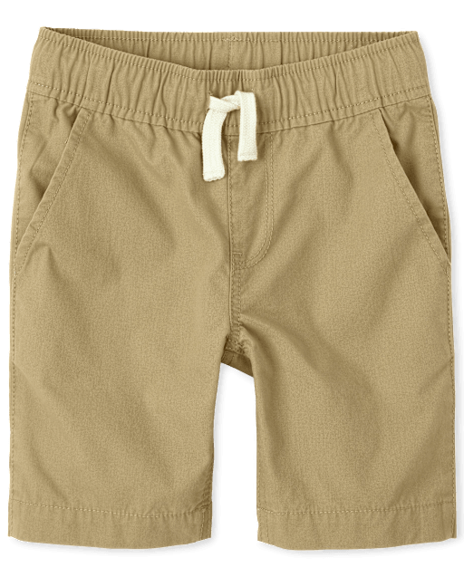 Shorts deportivos sin cordones para niños
