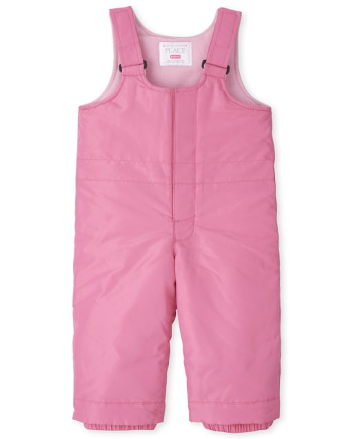 Toddler Girls Snow Overalls