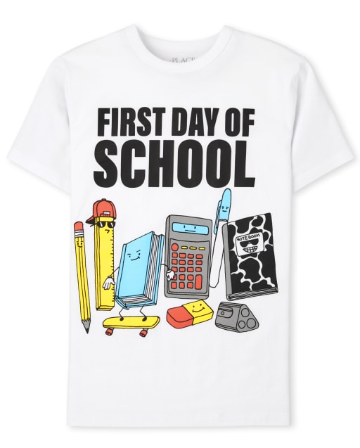Boys First Day Of School Graphic Tee